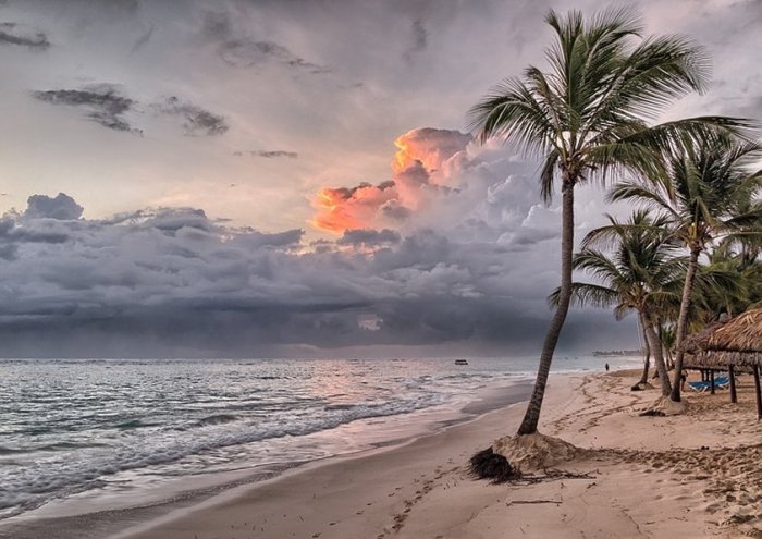 Beach Dominican Republic Caribbean Summer Sea